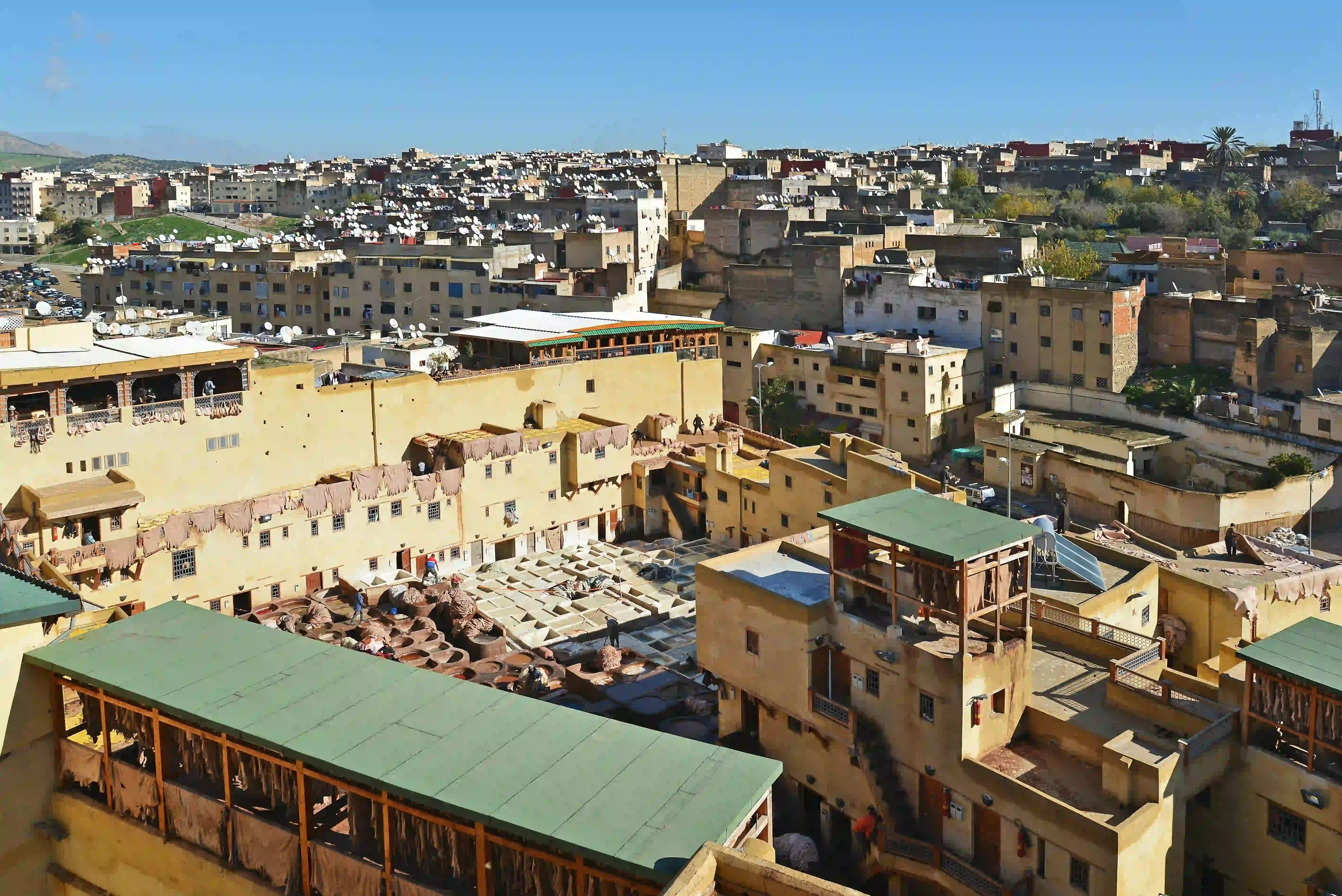 Explore Morocco's imperial cities, including Marrakech, Fes, Rabat, and Meknes, with historic medinas, vibrant souks, and stunning Islamic architecture.