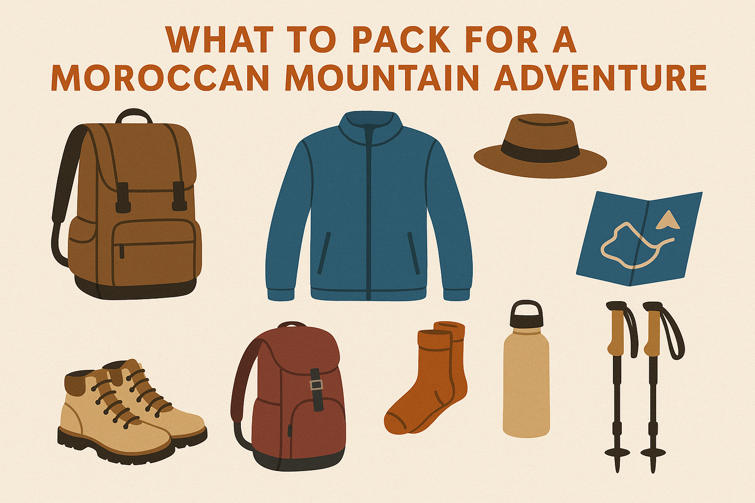 What to Pack for a Moroccan Mountain Adventure